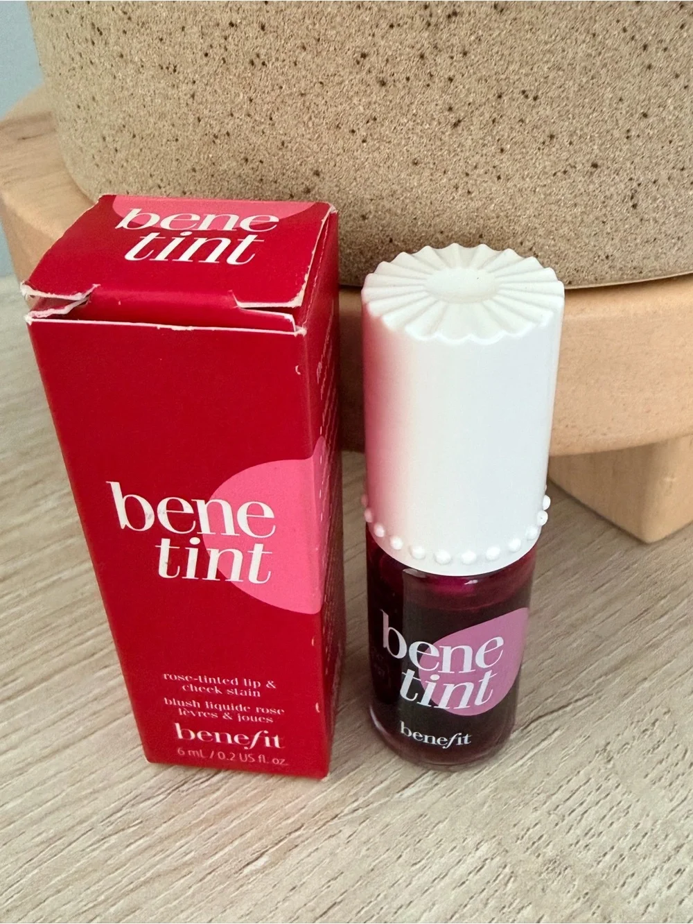 Benefit BeneTint Lip & Cheek Blush Stain in Rose